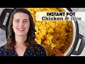 Instant pot chicken and rice