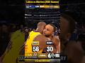 LEGENDARY DUEL between JAMES and CURRY! Lakers vs Warriors 2022 Season #nbashorts #lebron #steph