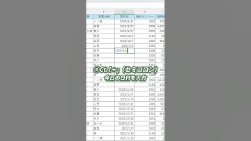 新しい職場でも即戦力！Excelテク10選！　#excel #仕事効率化 #exceltips #windows #エクセル #解説 #spreadsheet