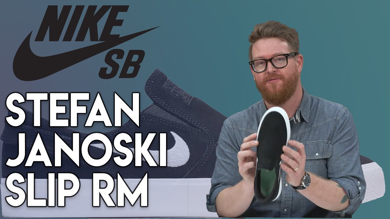 nike sb zoom stefan janoski slip rm crafted skate shoe