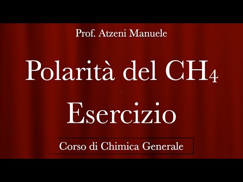 Video: Come trovi la polarità di ch4?