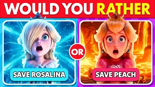 Would You Rather - Super Mario Galaxy Movie Edition 🌌🍄