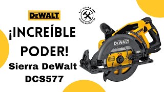 Nueva sierra DeWalt DCS577