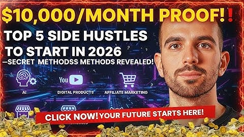 Top 5 Side Hustles for 2026 | Easy Income Ideas for Beginners | Earn Money with Zero Experience