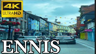 Ennis - County Clare - Driving  Downtown  Ireland 🇮🇪 [4K] #AjsAdventures#ennis#ireland#travel