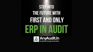 Unleashing then future of audit with AnyAudit- Webinar with Shri Kamal Garg 19/11/2023