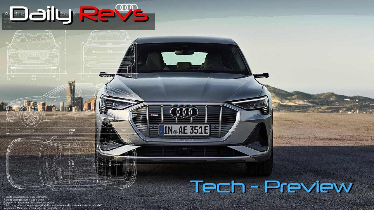 2021 Audi E-Tron Sportback | Tech Preview 2 | Electric Drivetrain