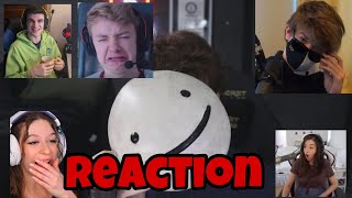 Streamers Reacts to Dream’s Face Reveal Video (Hi i’m Dream)
