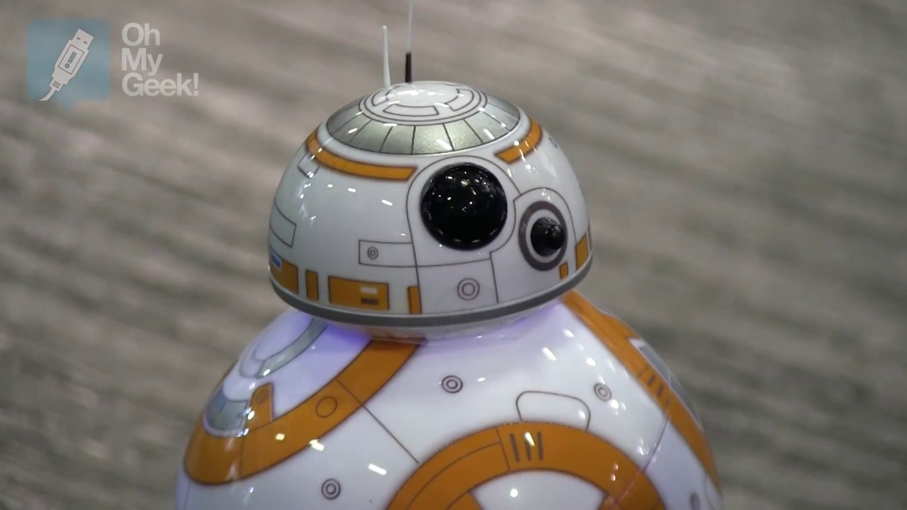 penitencia eslogan global Conoce al juguete del Droide BB-8 de Star Wars: The Force Awakens -  OhMyGeek! - YouTube