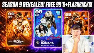 SEASON 9 PLAYERS REVEALED AND FLASHBACKS! FREE 99'S!