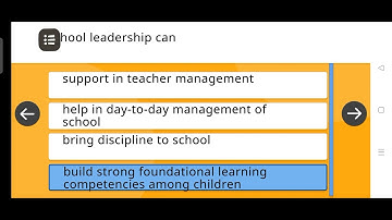 School Leadership for Foundational Numeracy and Literacy Course 10 Nishtha 3.0 Answer Key.