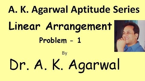 Linear Arrangement, Problem 1,