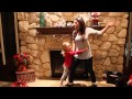 Love is an Open Door- Frozen Mommy and Daughter Christmas Improv (Kylie &amp; Kim)