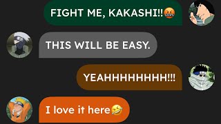 ABSOLUTE MAYHEM!!😂💀 NARUTO COOKS EVERYONE Pt.7 | Naruto Group Chat