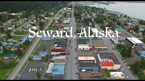 Seward, Alaska- Aerial