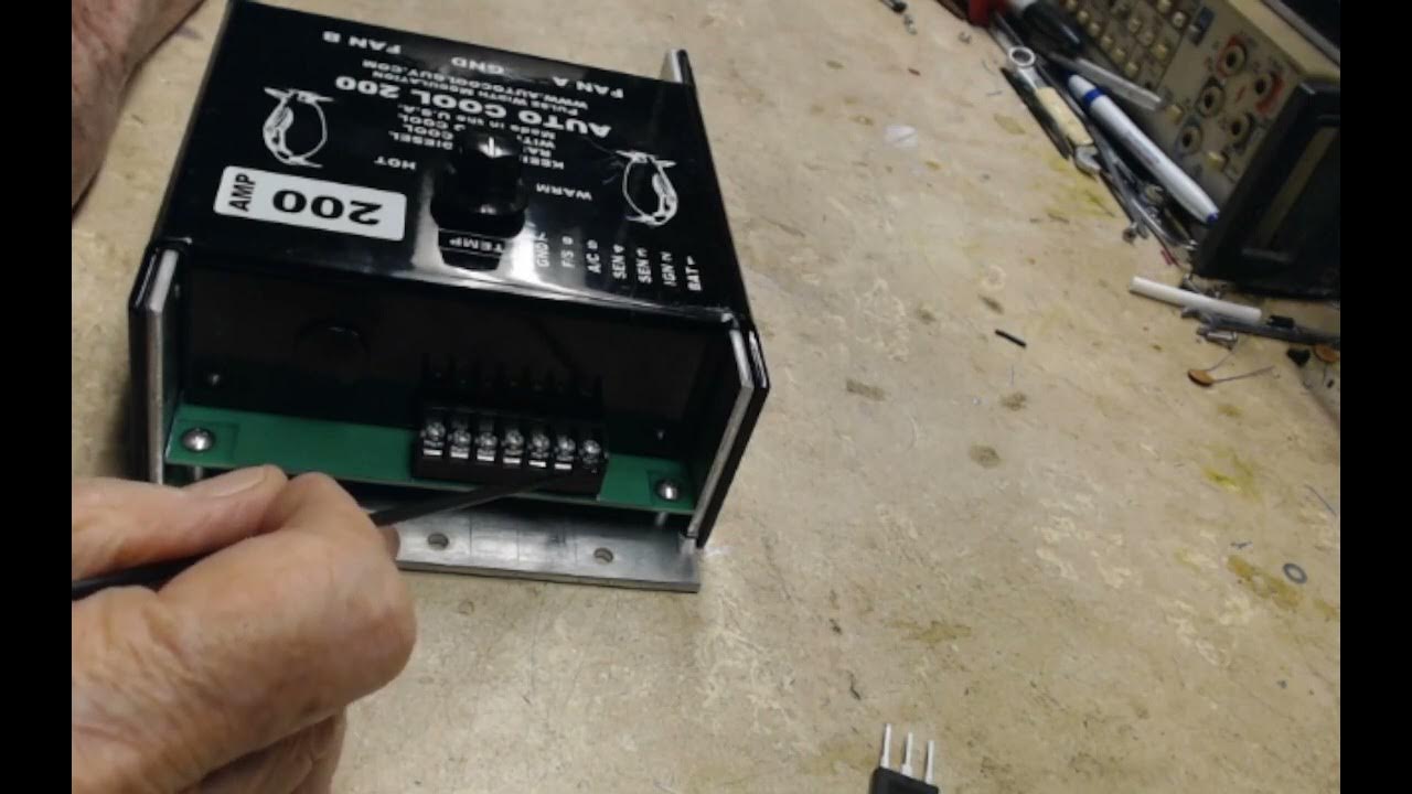 AUTO COOL 200 FROM THE AUTO COOL GUY SOLID STATE PWM NO RELAYS! YouTube
