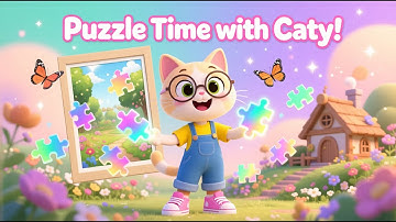 Caty Solves a Tricky Puzzle! | Cartoony Craft #puzzlegame