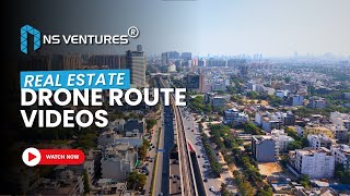 Faridabad Project Connectivity | Real Estate Drone Route Video | NS Ventures