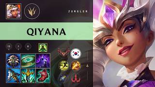 Qiyana Jungle vs Evelynn - KR Grandmaster Patch 26.09