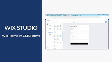 Wix Studio | Wix Forms Vs CMS Forms | What