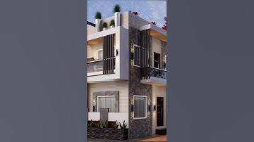 Exterior design 😍 | Modern Architecture| 3d house design|| #3ddesign #trending #shorts #home