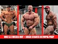 Michal Krizo Starts Olympia Prep @UrsKalecinski 5.5 Weeks Out + Hunter Labrada VS Nick Walker