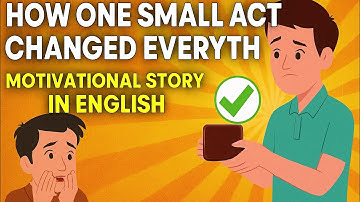 How One Small Act Changed Everything – Motivational Story in English