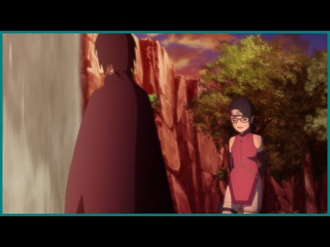 Sasuke gave advice to Sarada training for the Chunin Exam