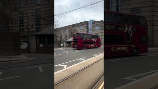 National Express West Midland Envrio 400 on route 79 leaving at Wolverhampton Bus Station