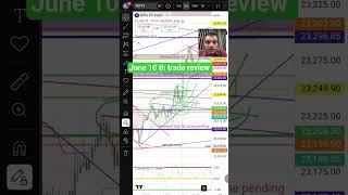 June 10 th trade review #trading #nifty#optionstrading #stockmarket #marketanalysis #trader #sensex