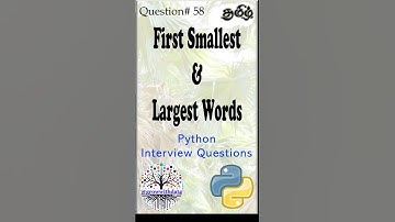 தமிழில் - Python : Convert Array to Lower Case #pythoninterviewquestions #pythoninterview #python