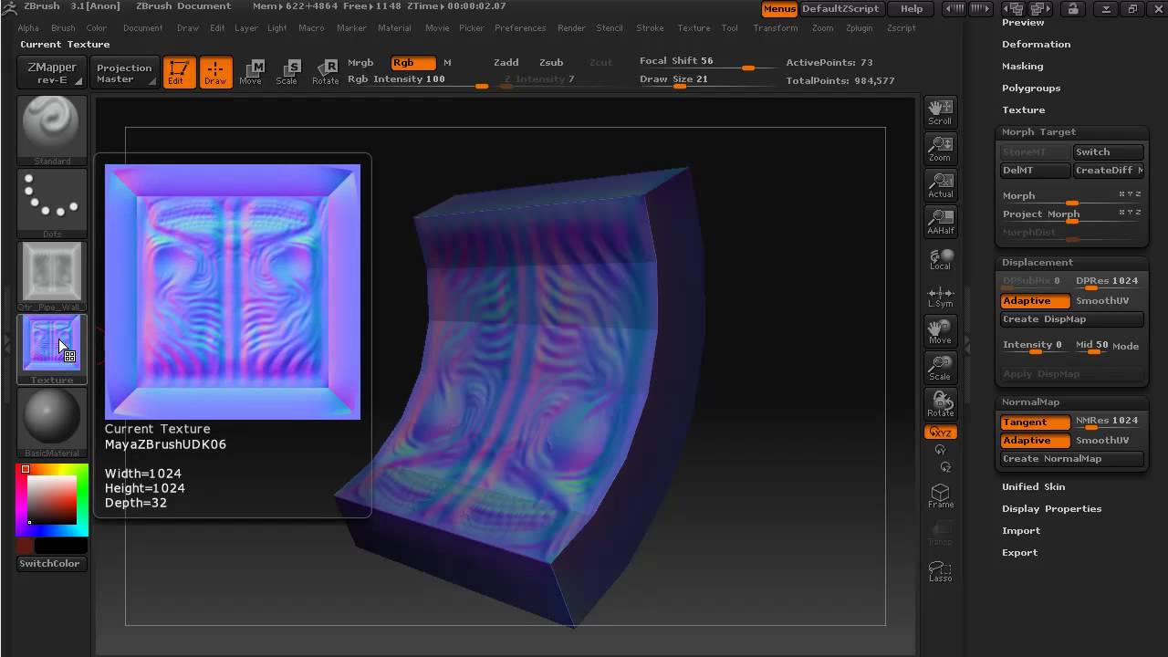 export maya curves to zbrush