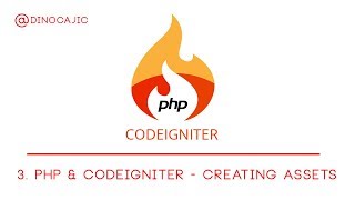 3. PHP & CodeIgniter - Creating Assets