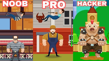 Buddy Toss Gameplay Of Noob Vs Pro Vs Hacker