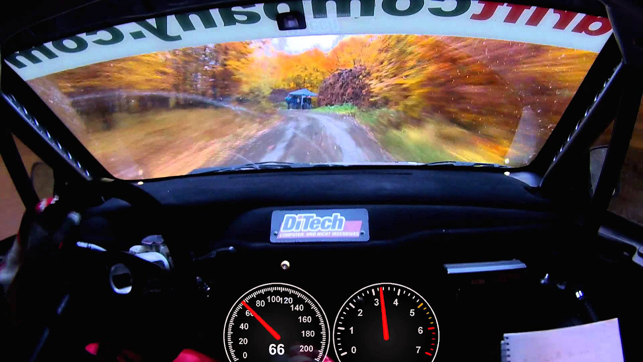 Update 206 km/h durch den Wald - Beppo Harrach bei der Waldviertel Rallye