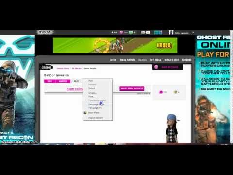 Meez Coin Hack 2013
