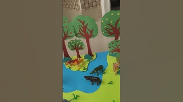 Forest School Project| Model of forest