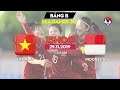 FULL | ĐT nữ Việt Nam - ĐT nữ Indonesia | Bóng Đá Nữ SEA Games 30 | VFF Channel
