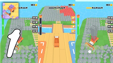 Trash Cleaner: Garbage Truck Gameplay Walkthrough #1 (Android, IOS)