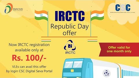 #digital seva portal  #how to_login_csc_irctc_agent_id CSC IRCTC Agent Registration 2020 online