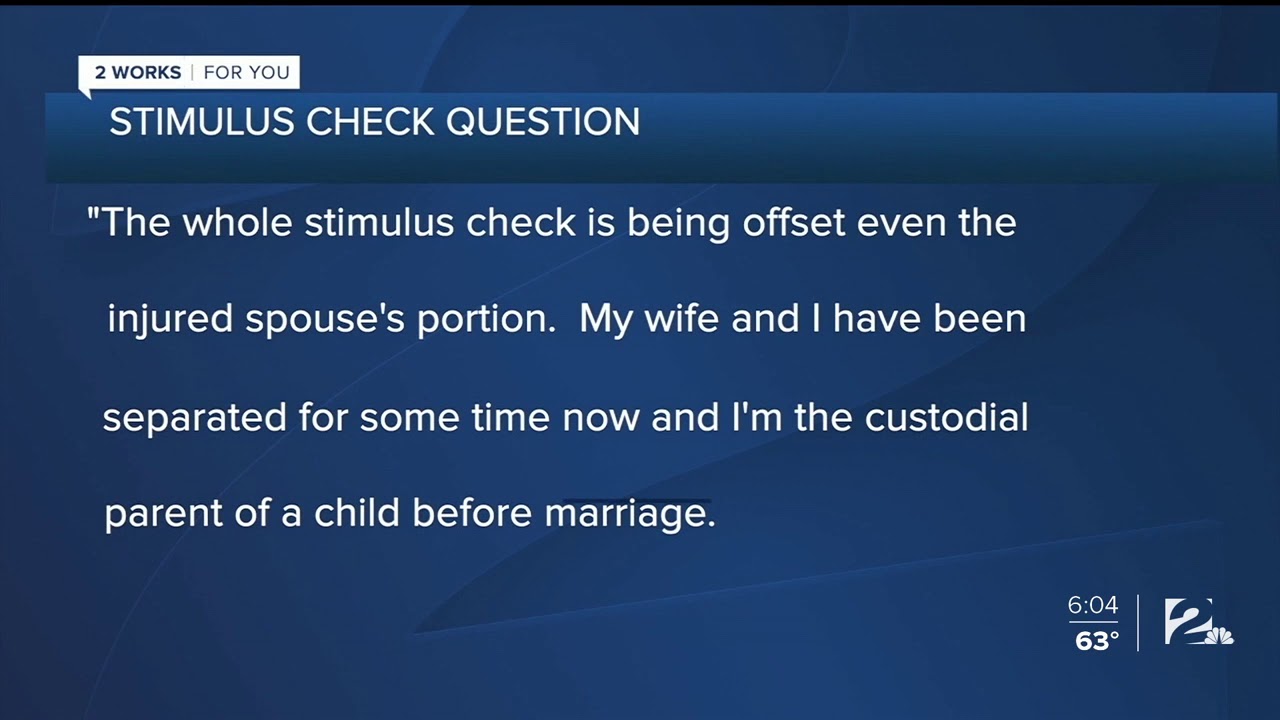 Stimulus Check Taken From Child Support