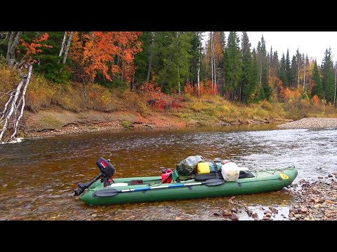 Подъём и сплав с рыбалкой. Часть 1. Один в глухой тайге. Хариус. Бешеный клёв. Ловля на спиннинг