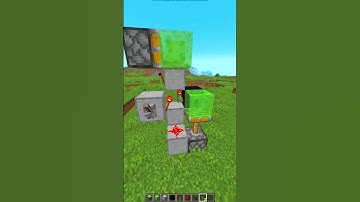 Minecraft Flying Anvil Launcher 🔫 #shortfeed