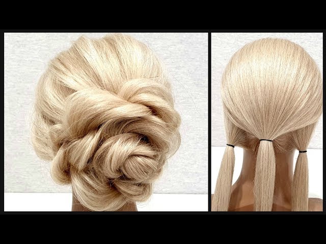 Простая и Быстрая прическа.Красивые Прически пошагово.Simple and Fast Hairstyle.BEAUTIFUL HAIRSTYLES