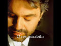 video - Bocelli, Andrea - Panis Angelicus