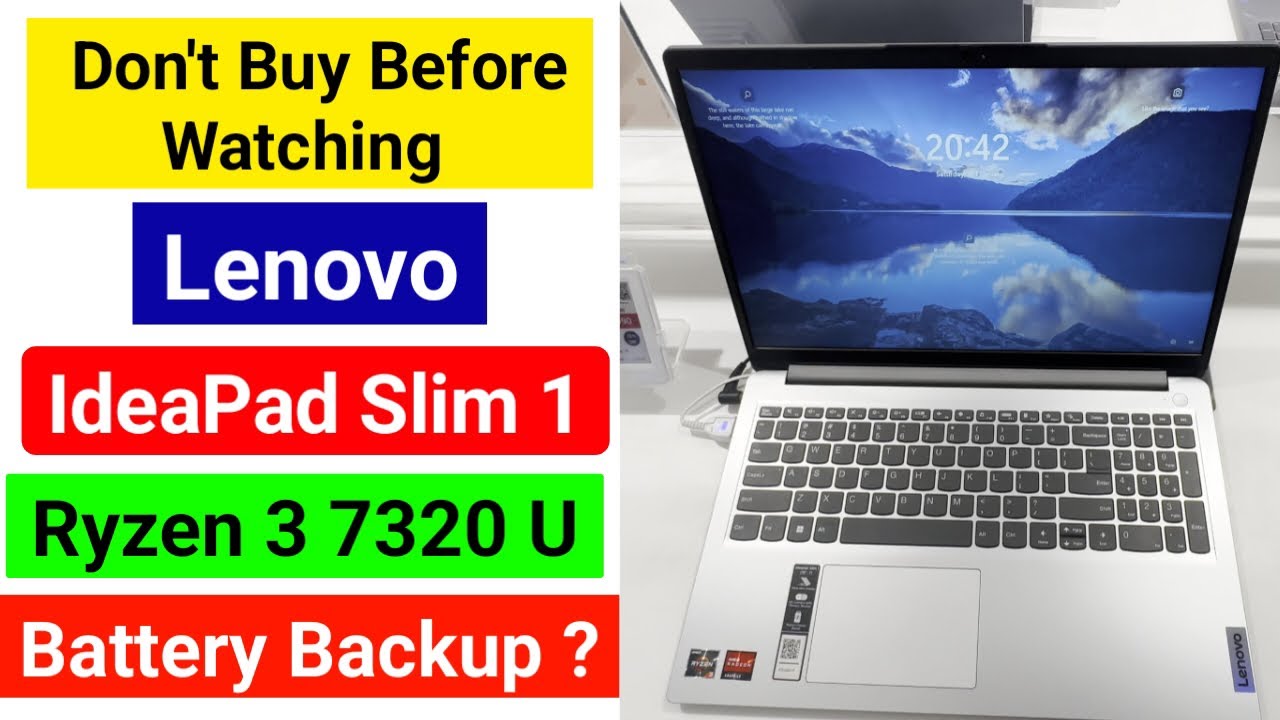 Lenovo ideapad slim 3 7320u