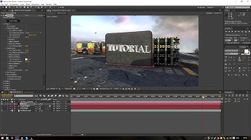 How to Motion Track (AE) & (ELEMENT 3D) TUTORIAL!