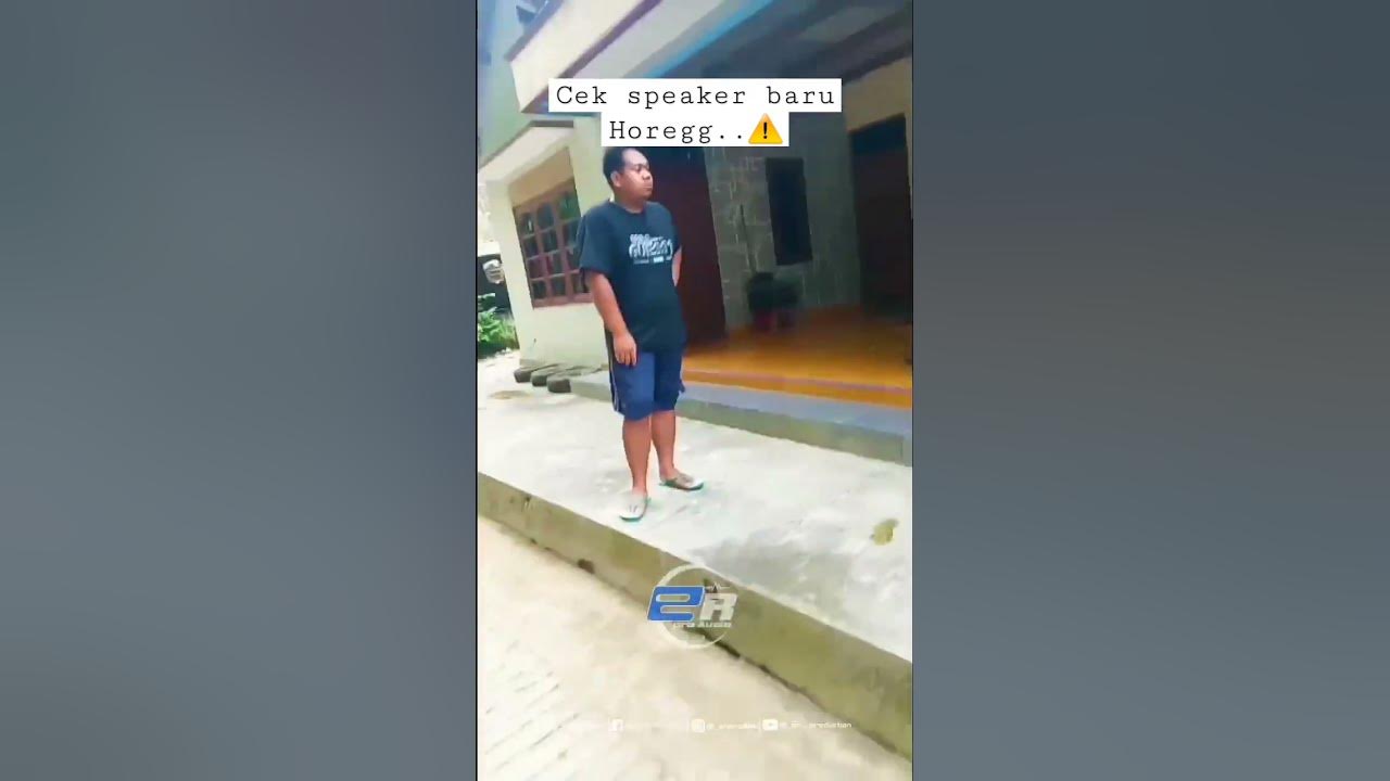 cek sound horeg speaker baru, glerr... cetung cetung..😱😱 - YouTube