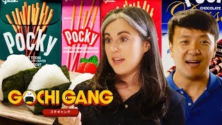 Mike Chen and Claire Saffitz Explore Japanese Street Food and Candy | Gochi Gang