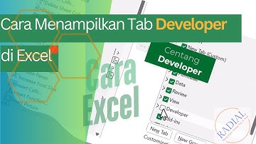 Cara Menampilkan Tab Developer di Excel